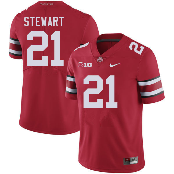 Deshawn Stewart Ohio State Buckeyes Jersey College Football Uniforms-Red